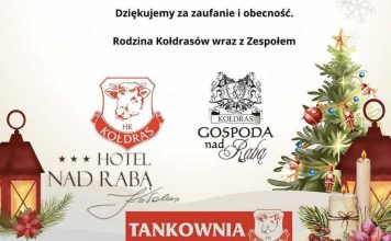Życzenia od Rodziny Kołdrasów z Zespołem