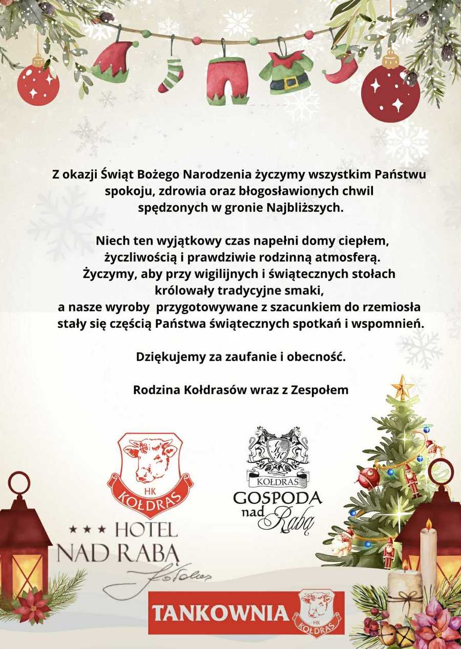 Życzenia od Rodziny Kołdrasów z Zespołem
