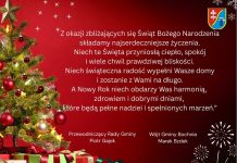 Życzenia od władz Gminy Bochnia