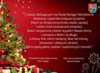 Życzenia od władz Gminy Bochnia