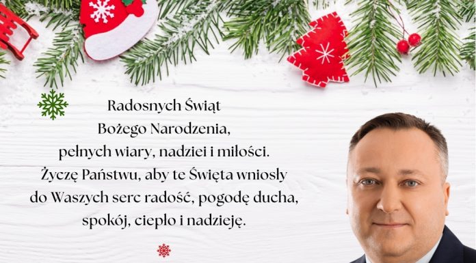 Życzenia od radnego sejmiku Krzysztofa Nowaka