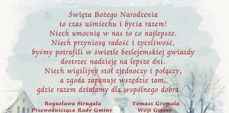 Życzenia od władz Gminy Lipnica Murowana