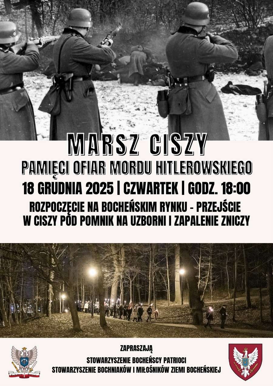 Marsz Ciszy w 86. rocznicę zbrodni na Uzborni. Bochnia uczci pamięć ofiar niemieckiego terroru