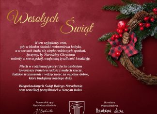 Życzenia od władz Miasta Bochnia