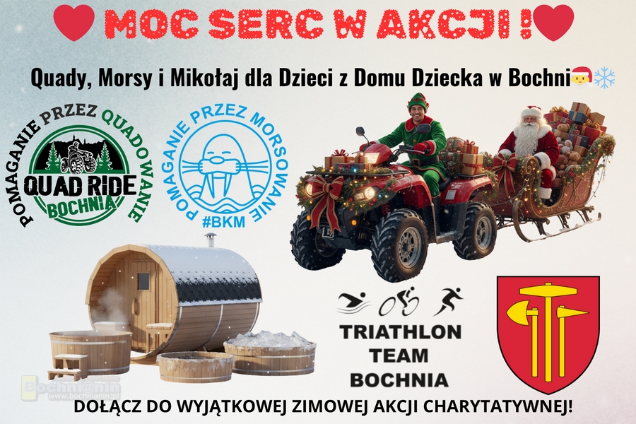 Bochnia. W niedzielę na Rynku „Moc Serc w Akcji!” – PROGRAM