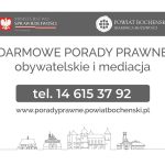 🔸 LISTA JEDNOSTEK NIEODPŁATNEGO PORADNICTWA DLA MIESZKAŃCÓW POWIATU BOCHEŃSKIEGO