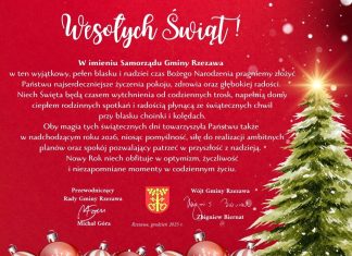Życzenia od władz Gminy Rzezawa