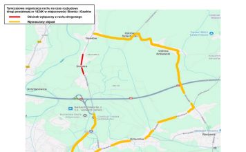 Słomka-Gawłów. Droga powiatowa będzie całkowicie zamknięta