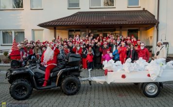 X Marsz Mikołajów w Bochni – ZDJĘCIA