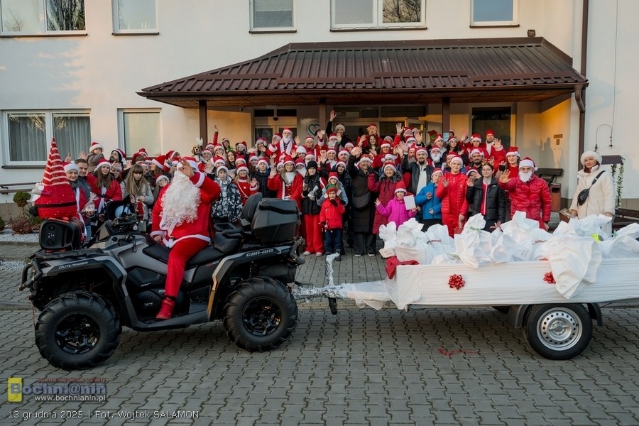 X Marsz Mikołajów w Bochni – ZDJĘCIA