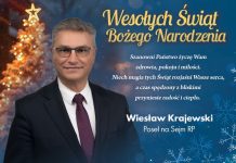 Życzenia od posła Wiesława Krajewskiego
