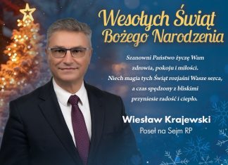 Życzenia od posła Wiesława Krajewskiego