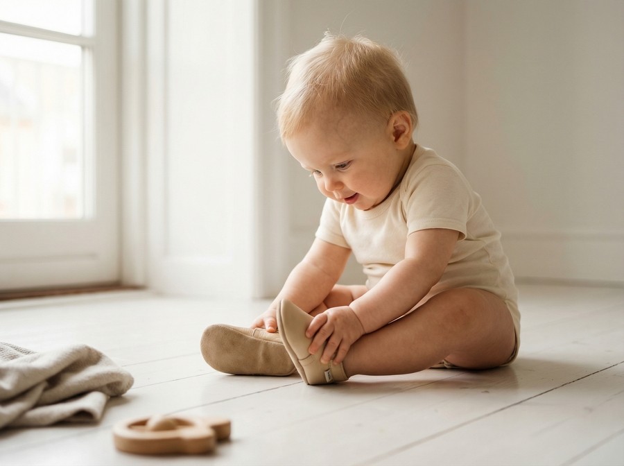 🔸 Buty dla niemowlaka – kiedy warto je kupić i jak wybrać odpowiedni model?