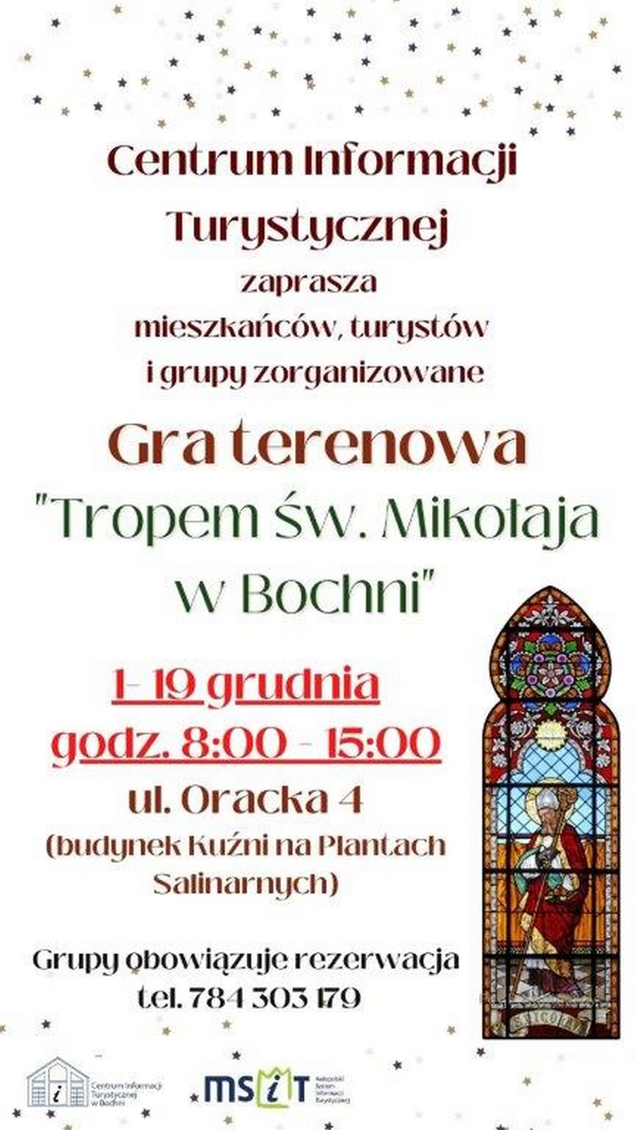 Bochnia. Gra terenowa „Tropem Świętego Mikołaja”