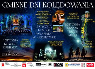 Gminne Dni Kolędowania w Trzcianie. Koncerty i Orszak Trzech Króli