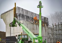 III etap obwodnicy Bochni i budowa mostu na Rabie nabierają kształtów – ZDJĘCIA, WIDEO