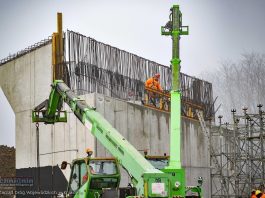 III etap obwodnicy Bochni i budowa mostu na Rabie nabierają kształtów – ZDJĘCIA, WIDEO
