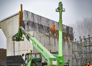 III etap obwodnicy Bochni i budowa mostu na Rabie nabierają kształtów – ZDJĘCIA, WIDEO