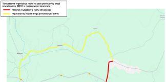 Leszczyna. Do 8 grudnia całkowite zamknięcie drogi powiatowej