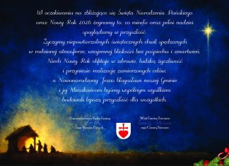Życzenia od władz Gminy Trzciana