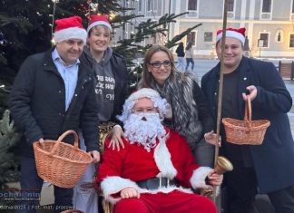 Mikołaj na bocheńskim Rynku rozdawał prezenty