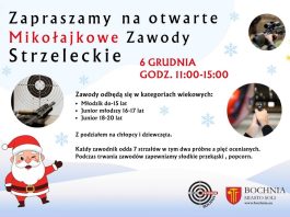 Bochnia. W sobotę Mikołajkowe Zawody Strzeleckie