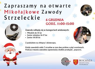 Bochnia. W sobotę Mikołajkowe Zawody Strzeleckie