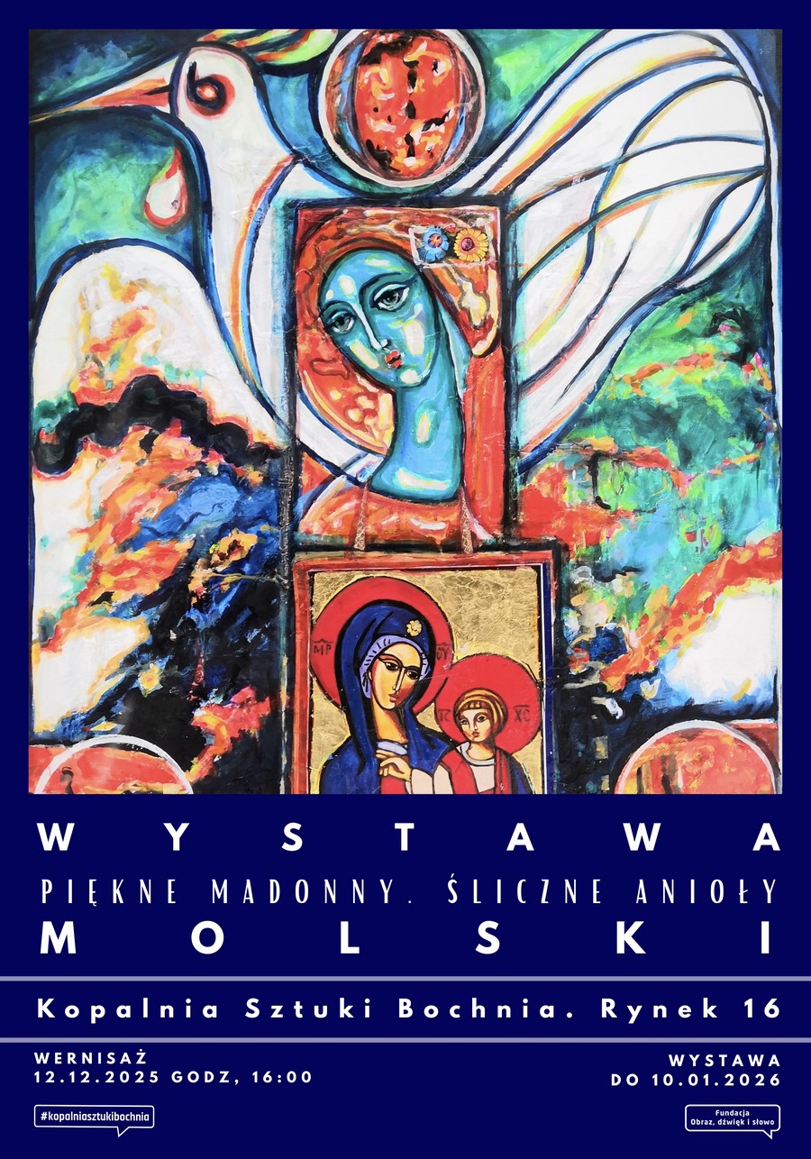 Bochnia. W piątek wernisaż Eugeniusza Molskiego „Piękne Madonny, Śliczne Anioły”