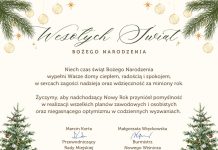 Życzenia od władz Miasta i Gminy Nowy Wiśnicz