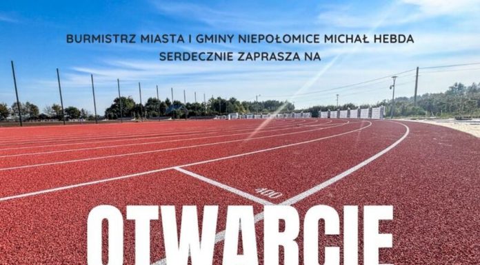 Niepołomice: W sobotę uroczyste otwarcie Areny Lekkoatletycznej