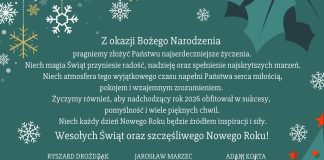 Życzenia od władz Powiatu Bocheńskiego