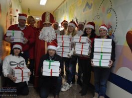 Bochnia. Blisko sto paczek dla małych pacjentów szpitala i duży telewizor dla ZOL od bocheńskiej Koalicji Obywatelskiej