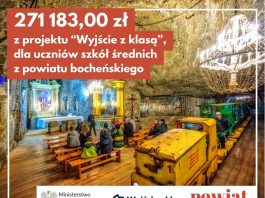 Prawie 272 tys. zł dla powiatu na program „Wyjście z klasą”