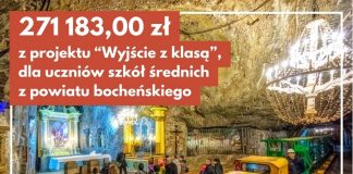 Prawie 272 tys. zł dla powiatu na program „Wyjście z klasą”