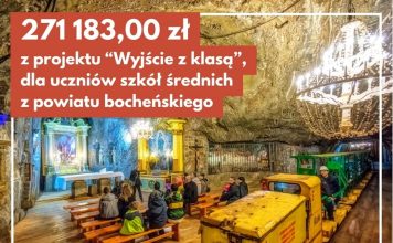 Prawie 272 tys. zł dla powiatu na program „Wyjście z klasą”