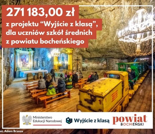 Prawie 272 tys. zł dla powiatu na program „Wyjście z klasą”