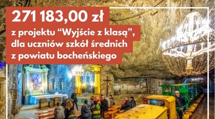 Prawie 272 tys. zł dla powiatu na program „Wyjście z klasą”