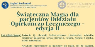 Świąteczna Magia dla Pacjentów Oddziału Opiekuńczo-Leczniczego – edycja II