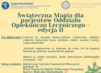 Świąteczna Magia dla Pacjentów Oddziału Opiekuńczo-Leczniczego – edycja II