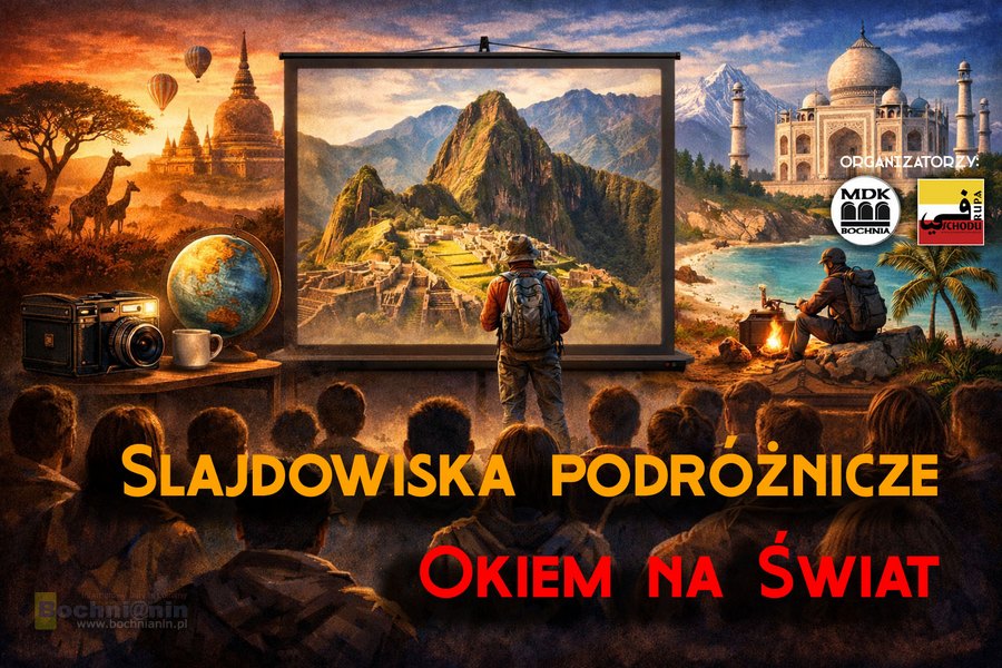 Rusza bezpłatny cykl spotkań podróżniczych „Okiem na Świat”