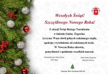 Życzenia od władz Gminy Żegocina