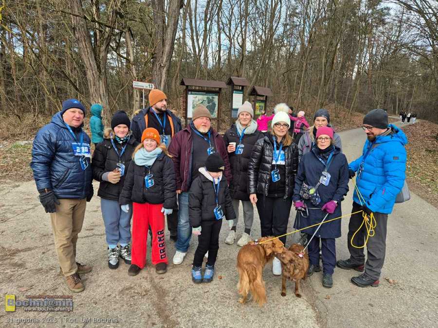 Bieg Sylwestrowy w Puszczy Niepołomickiej