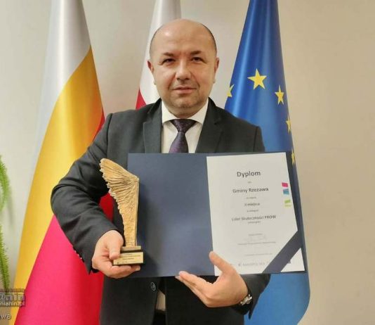 Rzezawa wśród najlepszych w Małopolsce. Gmina nagrodzona za skuteczne sięganie po unijne pieniądze