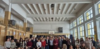 Integracyjne spotkanie wolontariuszy i podopiecznych WTZ w Proszówkach