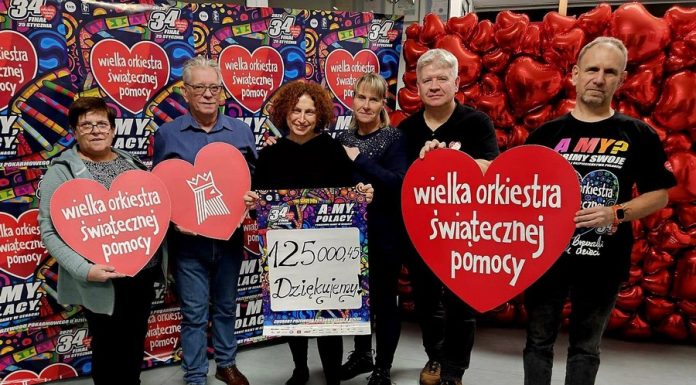 34. Finał WOŚP w Niepołomicach. Szacunkowo ponad 125 tys. zł po niedzielnym graniu – ZDJĘCIA