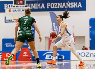Koncertowy mecz Brittany Brown – aż 29 punktów rzuconych Lublinowi. Poznań wygrał ważny pojedynek