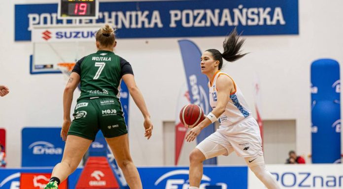 Koncertowy mecz Brittany Brown – aż 29 punktów rzuconych Lublinowi. Poznań wygrał ważny pojedynek