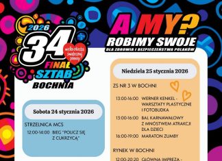 Wielki finał WOŚP już w tę niedzielę. Sprawdź, co będzie się działo w Bochni