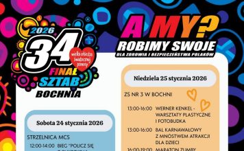 Wielki finał WOŚP już w tę niedzielę. Sprawdź, co będzie się działo w Bochni