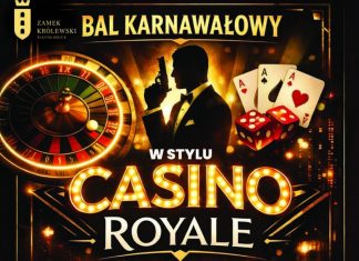 Bal karnawałowy w stylu Casino Royale w Niepołomicach
